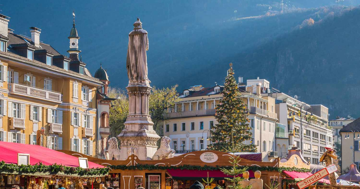 Bolzano, Italy at Christmas