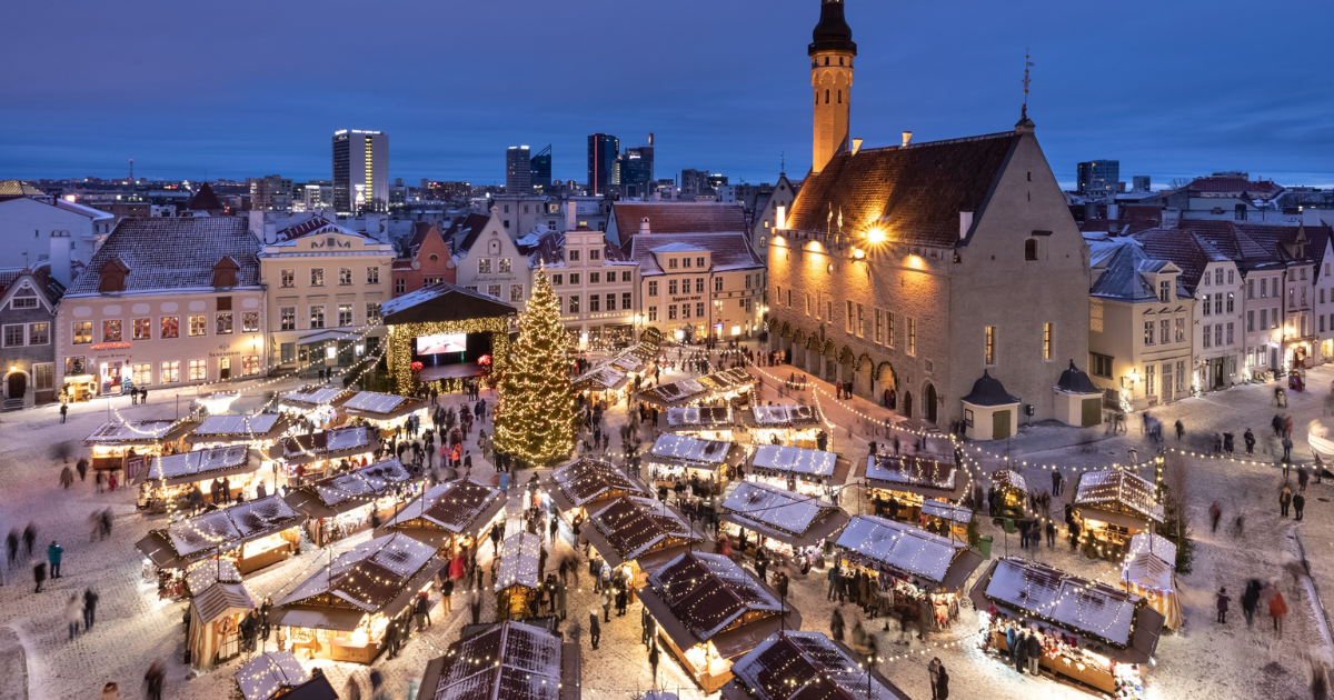 Tallinn, Estonia at Christmas